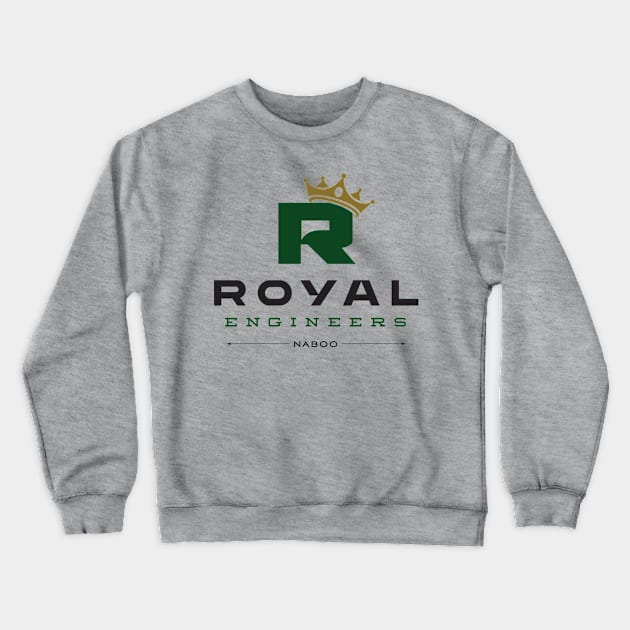 Royal Engineers Crewneck Sweatshirt by MindsparkCreative